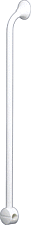 Handicare Linido Verticale combi-beugel 1235mm Rvs/Wit  LI2611018402