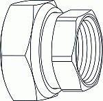 TA Fitting met 2 aansluitingen Compact 52 163010