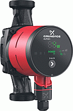 Grundfos Alpha 1 circulatiepomp 25-60 180 1X230V 50Hz 6H 99199579