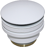 De Beer Afvoerplug (overloop combinatie) Click-clack 431561001