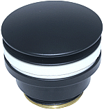 De Beer Afvoerplug (overloop combinatie) Click-clack 431562001