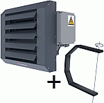 Flowair System Line Leo El L GBS luchtverwarmer + montageconsole 1110201