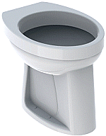 Geberit 300 Basic staand closet 95 AO vlakspoel wit S8002800000G