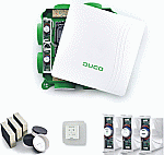 Duco all-in-one pakket DucoBox Focus wit 00004642