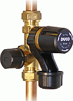 Duco Inlaatcombinatie 15 mm 2x knel 120000801