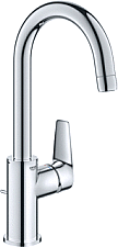 Grohe BauEdge Wastafelmengkraan L-Size (opbouw) chroom 23760001
