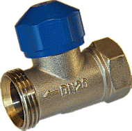 Robot Radiatorafsluiter CV 3/4 recht 401645