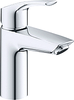 Grohe Eurosmart S-Size wastafelkraan met ketting chroom 23372003