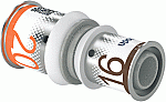 Uponor Fitting met 2 aansluitingen S-Press PLUS 1039937