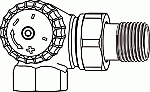 Heimeier Radiatorafsluiter V-exact II 371301000